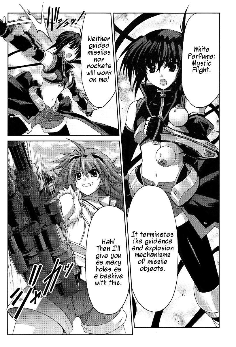 Mahou Senki Lyrical Nanoha Force Chapter 12.2 page 4 - Chapter 12.2: Record 12 - 「Guns&Blaze(II)」Part 2