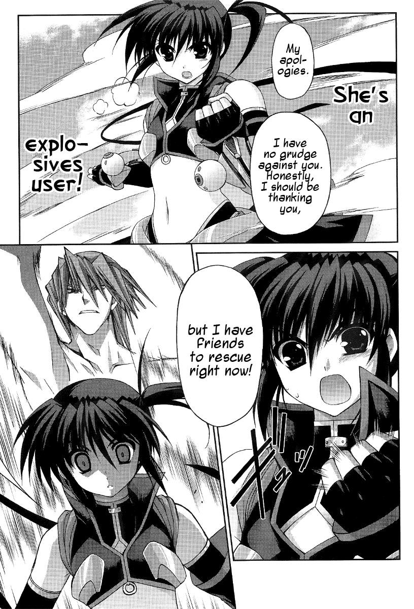 Mahou Senki Lyrical Nanoha Force Chapter 12.2 page 8 - Chapter 12.2: Record 12 - 「Guns&Blaze(II)」Part 2