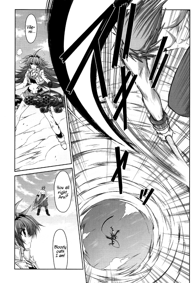 Mahou Senki Lyrical Nanoha Force Chapter 12.2 page 9 - Chapter 12.2: Record 12 - 「Guns&Blaze(II)」Part 2