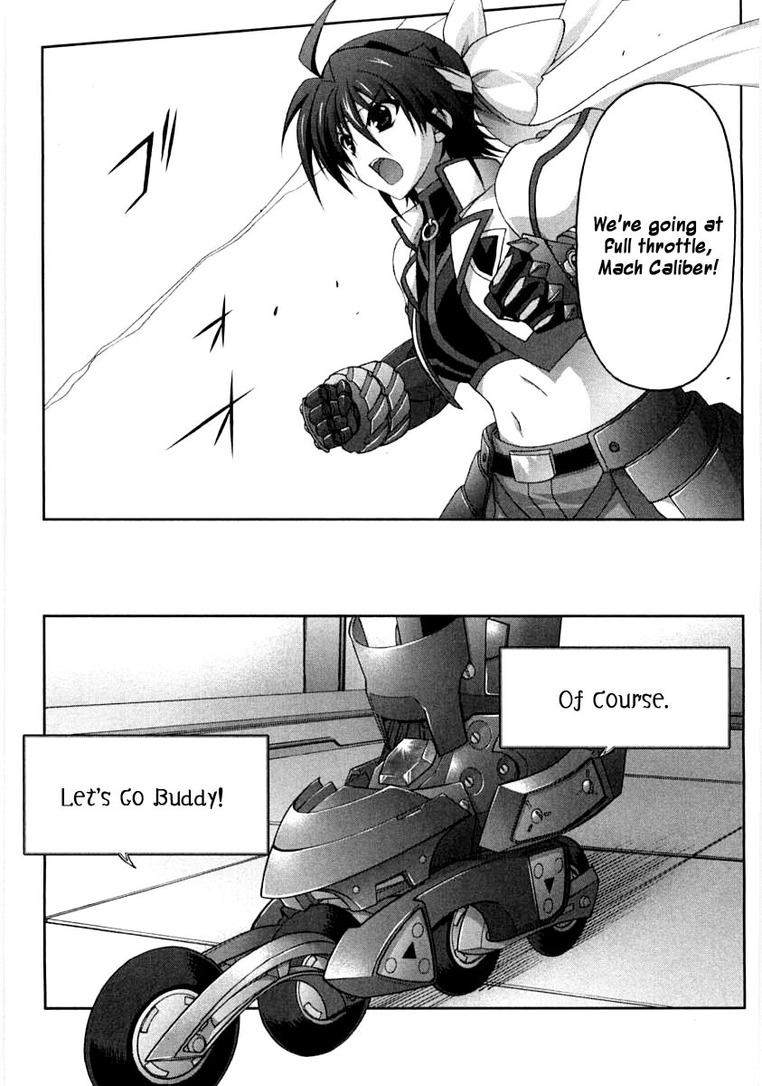 Mahou Senki Lyrical Nanoha Force Chapter 14 page 1 - Chapter 14: Record 14 - 「Silbern Kreuz」