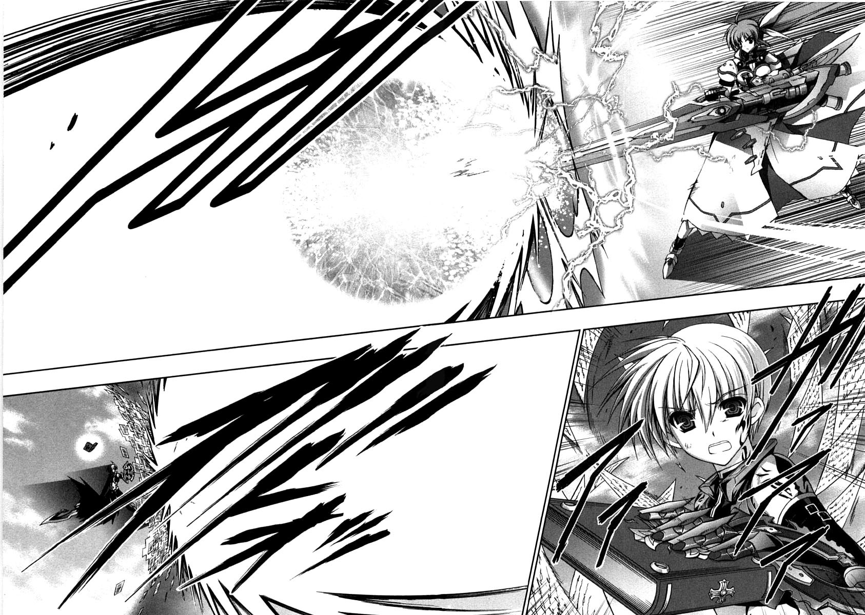 Mahou Senki Lyrical Nanoha Force Chapter 14 page 10 - Chapter 14: Record 14 - 「Silbern Kreuz」