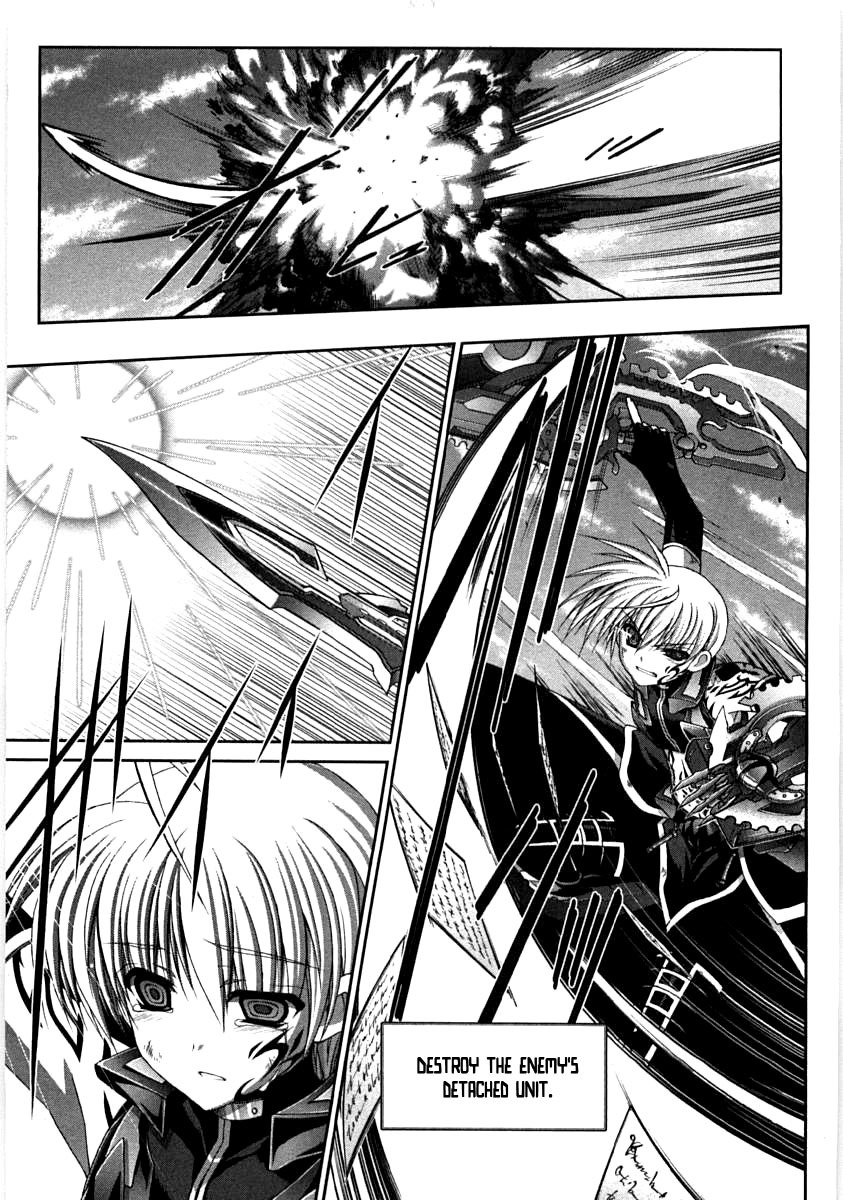 Mahou Senki Lyrical Nanoha Force Chapter 14 page 14 - Chapter 14: Record 14 - 「Silbern Kreuz」