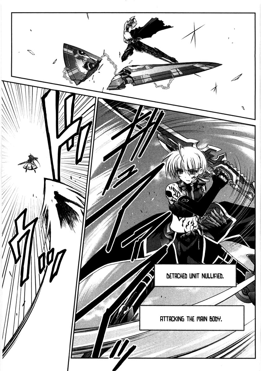 Mahou Senki Lyrical Nanoha Force Chapter 14 page 16 - Chapter 14: Record 14 - 「Silbern Kreuz」