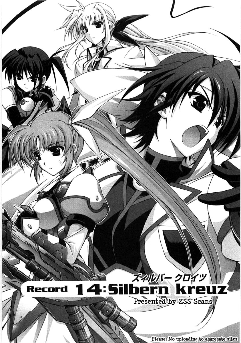Mahou Senki Lyrical Nanoha Force Chapter 14 page 3 - Chapter 14: Record 14 - 「Silbern Kreuz」