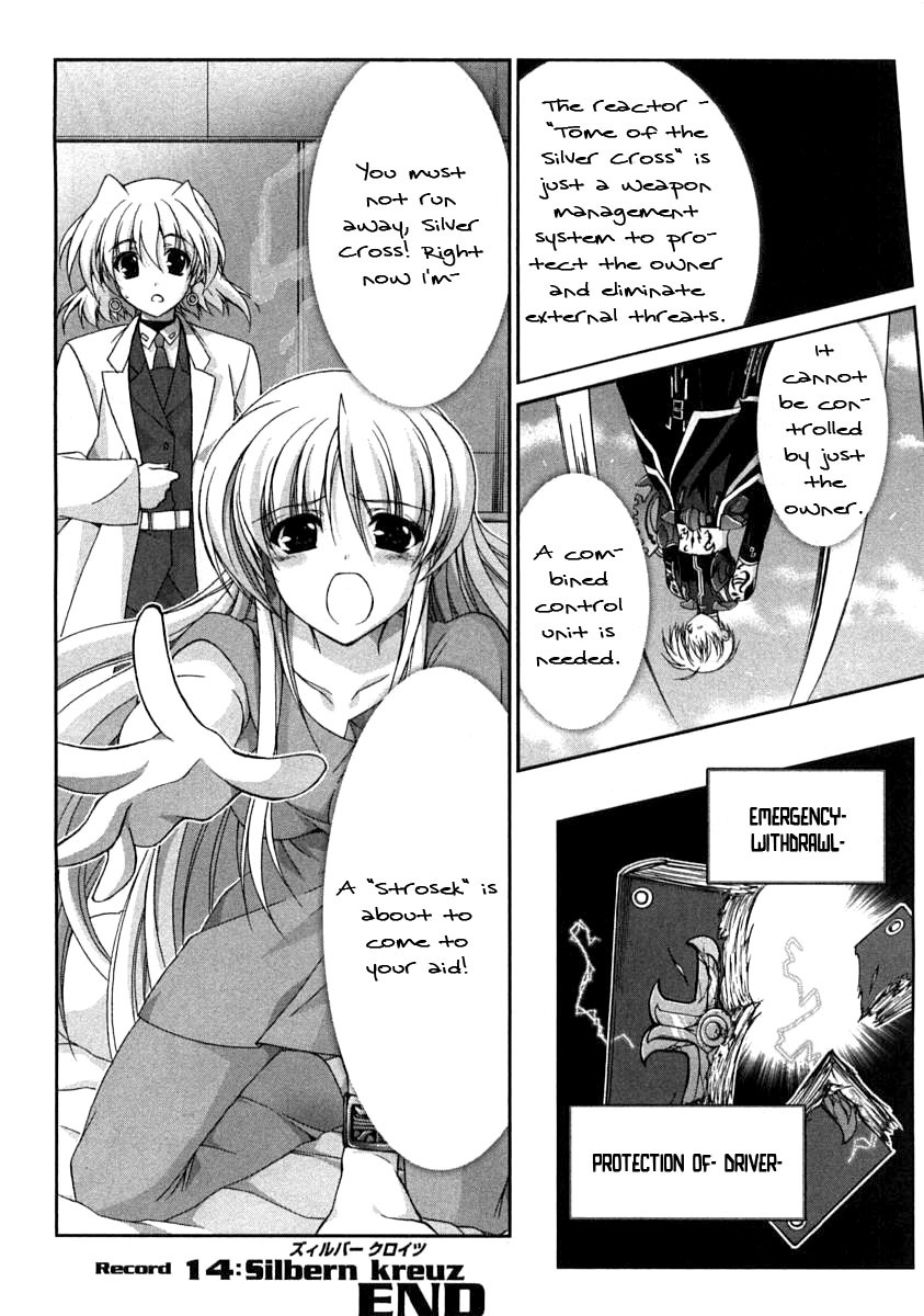 Mahou Senki Lyrical Nanoha Force Chapter 14 page 31 - Chapter 14: Record 14 - 「Silbern Kreuz」