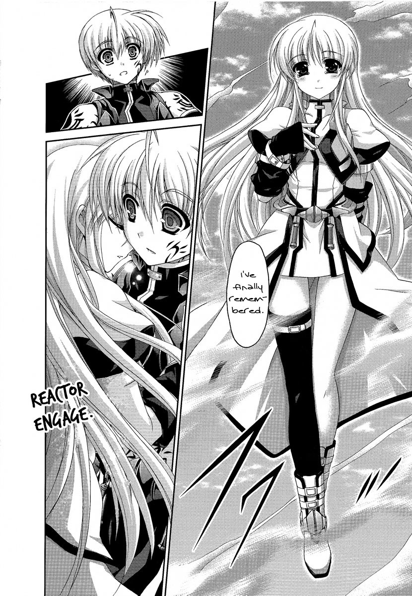 Mahou Senki Lyrical Nanoha Force Chapter 15 page 16 - Chapter 15: Record 15 - 「Re-Engage」
