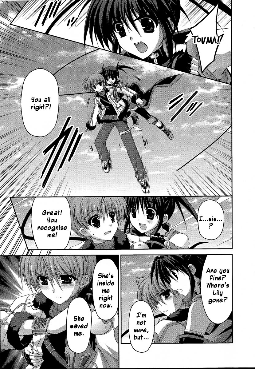 Mahou Senki Lyrical Nanoha Force Chapter 15 page 21 - Chapter 15: Record 15 - 「Re-Engage」