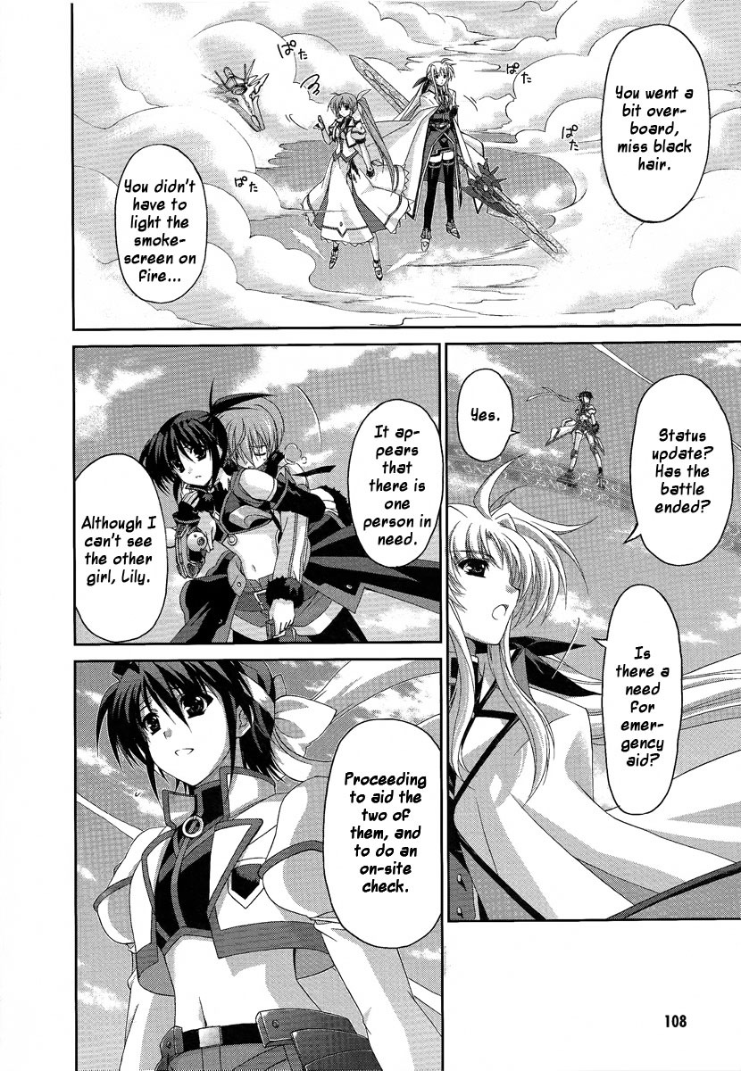 Mahou Senki Lyrical Nanoha Force Chapter 15 page 22 - Chapter 15: Record 15 - 「Re-Engage」