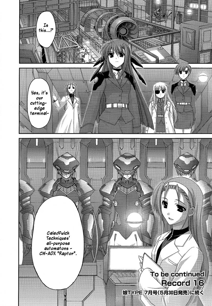 Mahou Senki Lyrical Nanoha Force Chapter 15 page 30 - Chapter 15: Record 15 - 「Re-Engage」