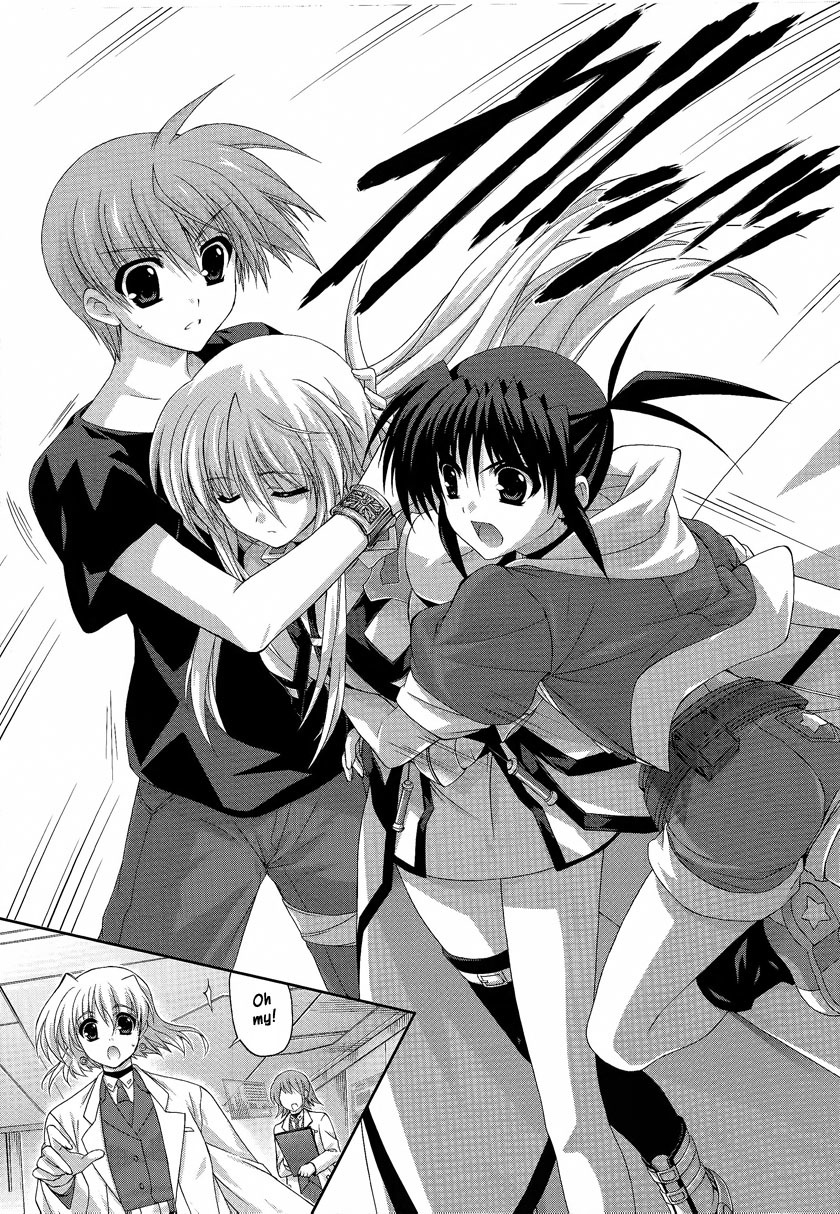 Mahou Senki Lyrical Nanoha Force Chapter 16 page 13 - Chapter 16: Record 16 - 「Re-act」