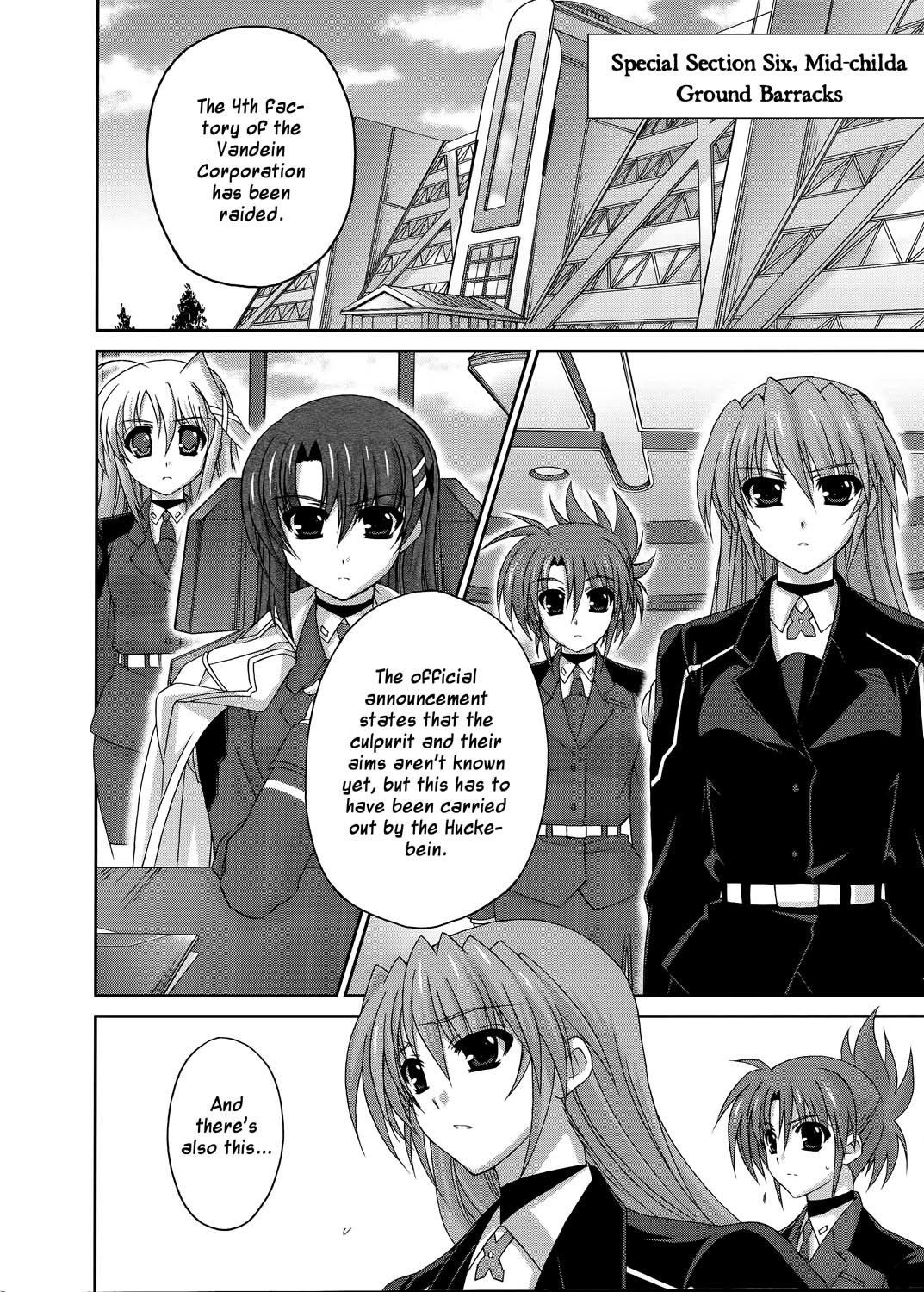 Mahou Senki Lyrical Nanoha Force Chapter 17 page 12 - Chapter 17: Record 17 - 「Bayonet」