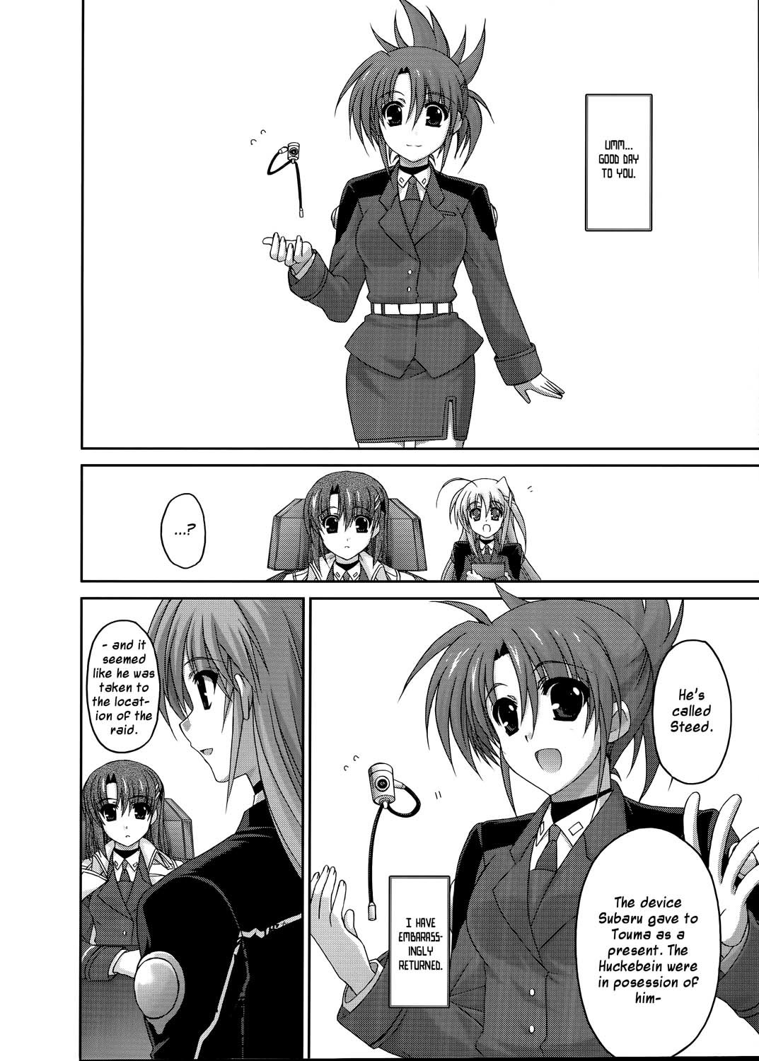 Mahou Senki Lyrical Nanoha Force Chapter 17 page 16 - Chapter 17: Record 17 - 「Bayonet」