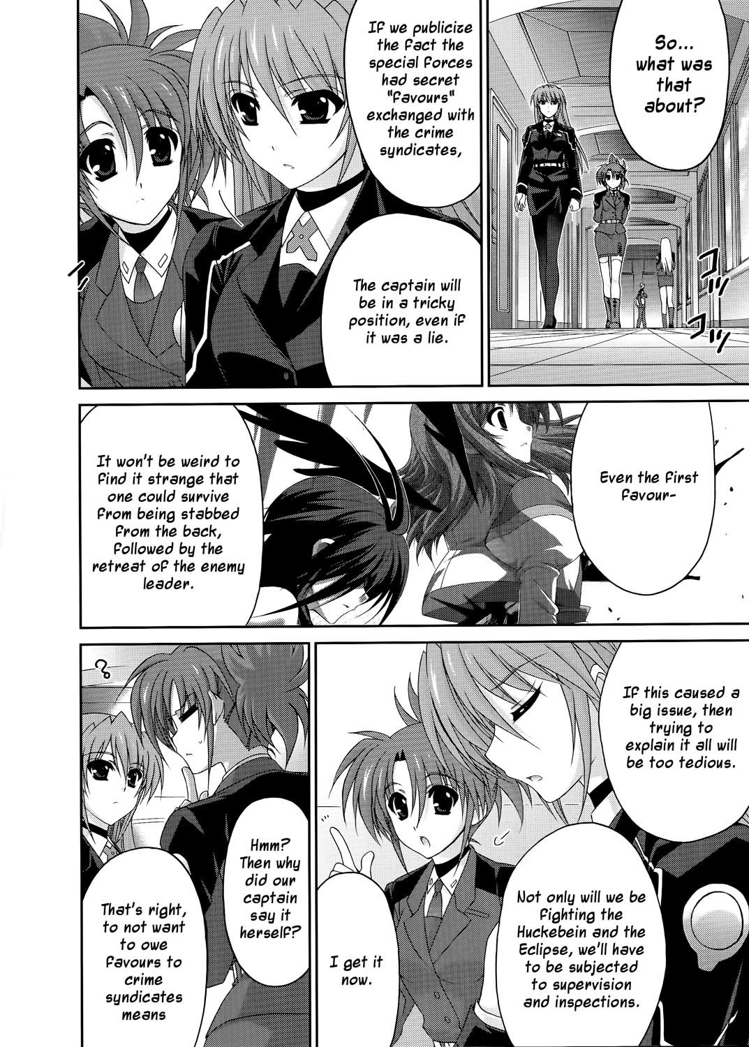 Mahou Senki Lyrical Nanoha Force Chapter 17 page 20 - Chapter 17: Record 17 - 「Bayonet」