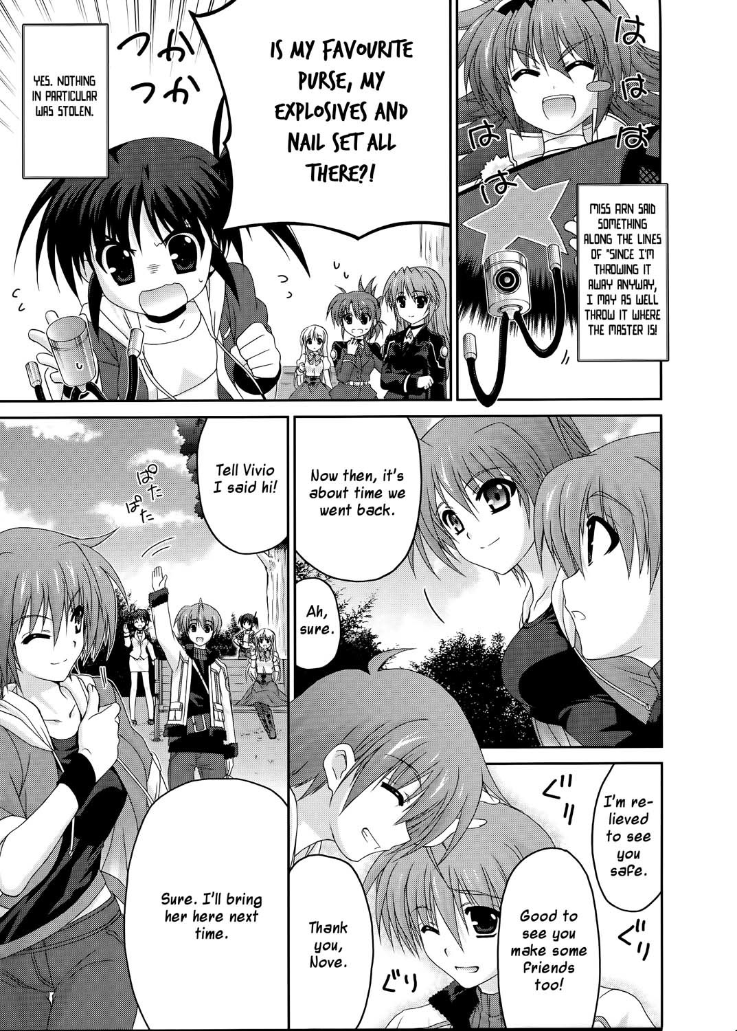 Mahou Senki Lyrical Nanoha Force Chapter 17 page 26 - Chapter 17: Record 17 - 「Bayonet」