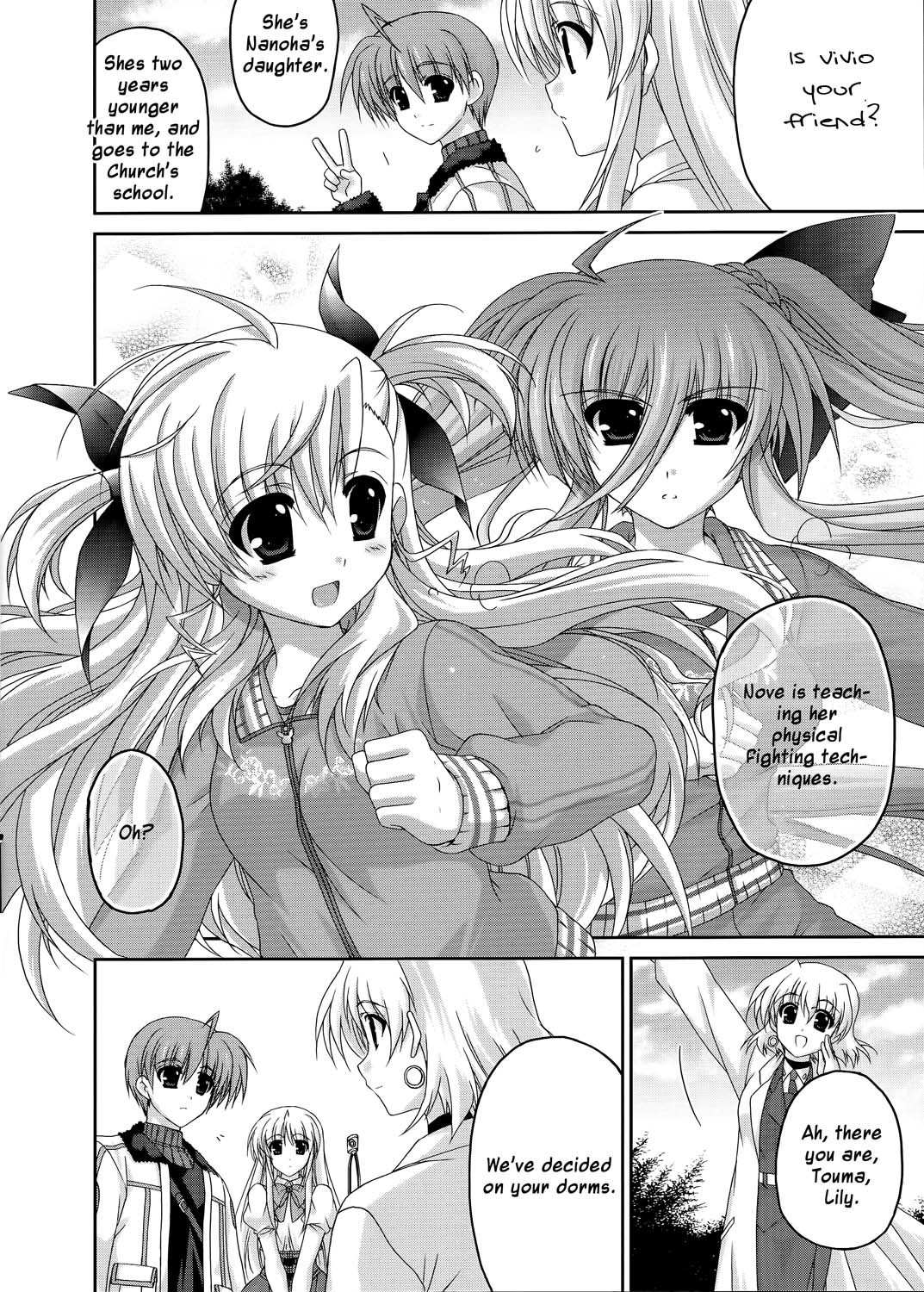 Mahou Senki Lyrical Nanoha Force Chapter 17 page 27 - Chapter 17: Record 17 - 「Bayonet」