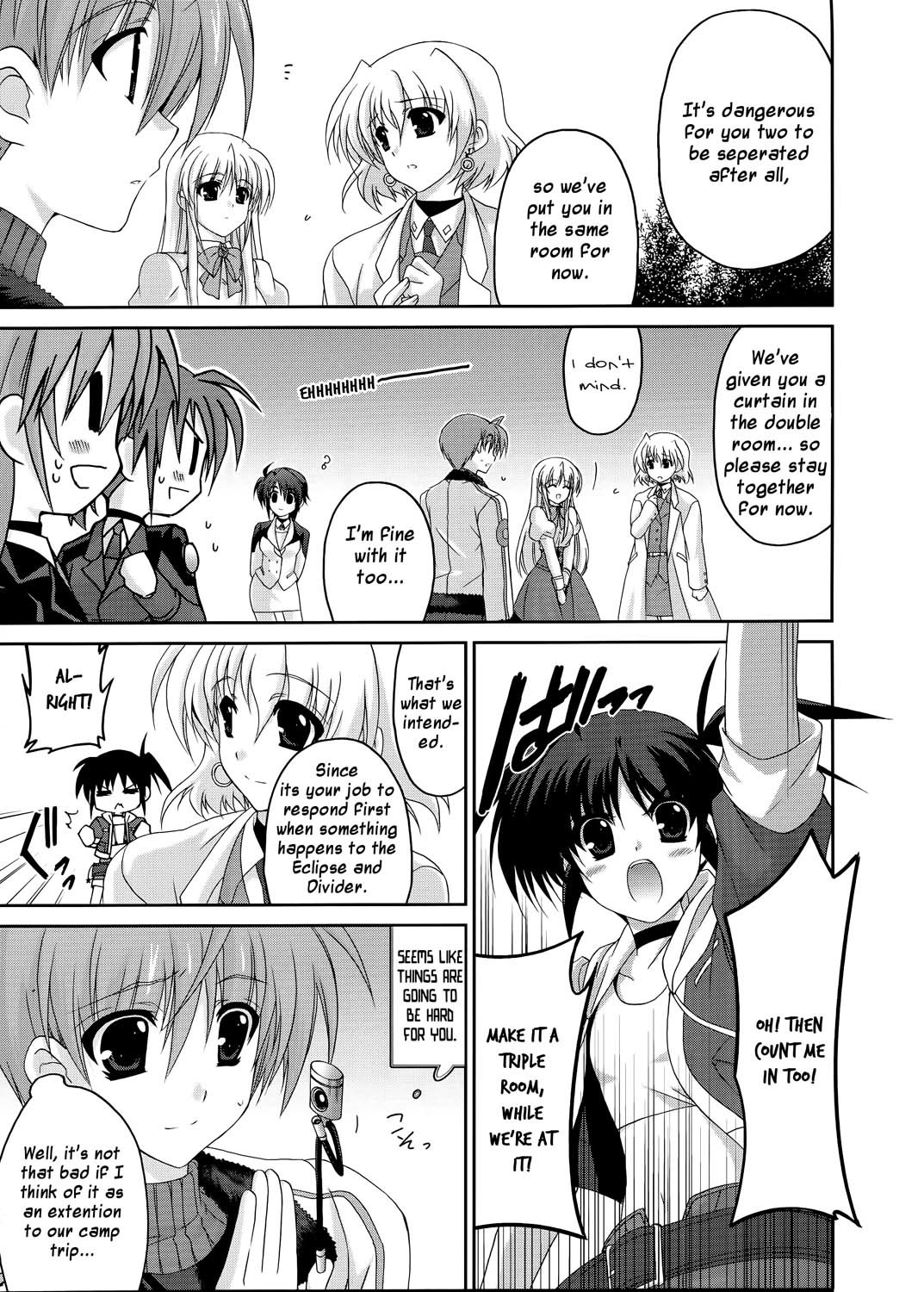 Mahou Senki Lyrical Nanoha Force Chapter 17 page 28 - Chapter 17: Record 17 - 「Bayonet」