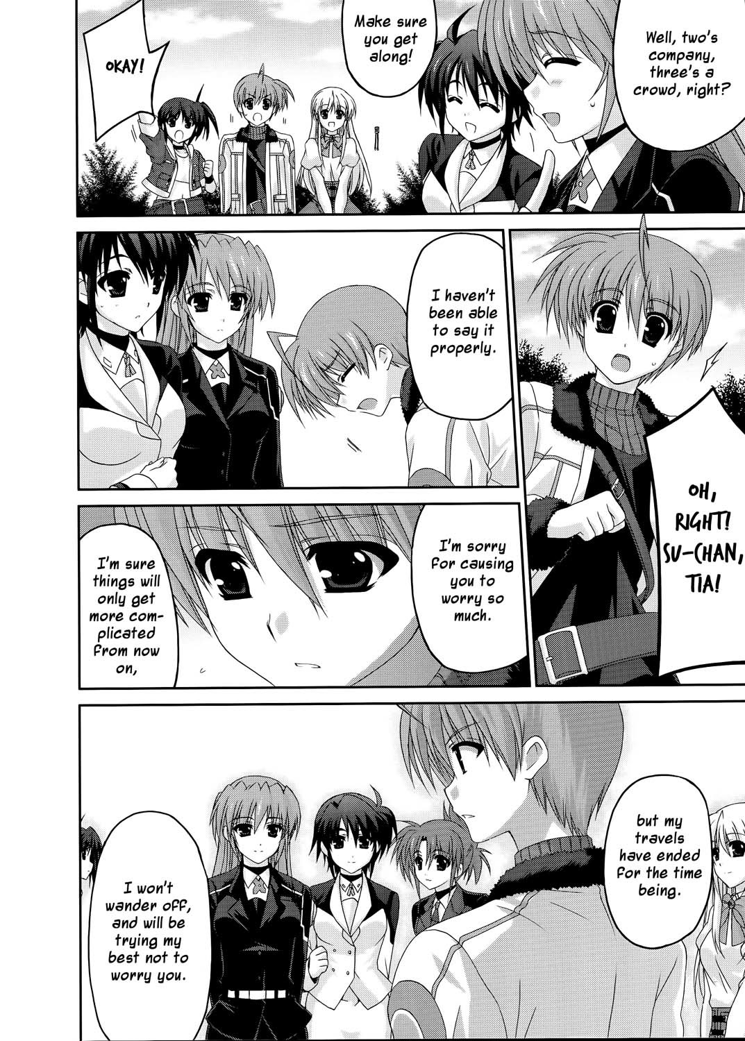 Mahou Senki Lyrical Nanoha Force Chapter 17 page 29 - Chapter 17: Record 17 - 「Bayonet」
