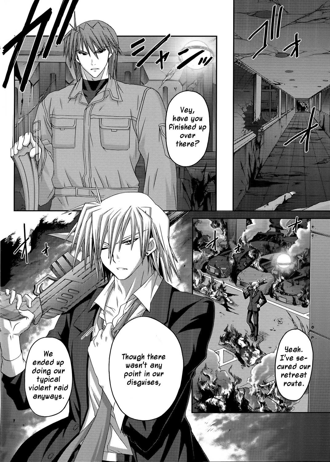 Mahou Senki Lyrical Nanoha Force Chapter 17 page 4 - Chapter 17: Record 17 - 「Bayonet」