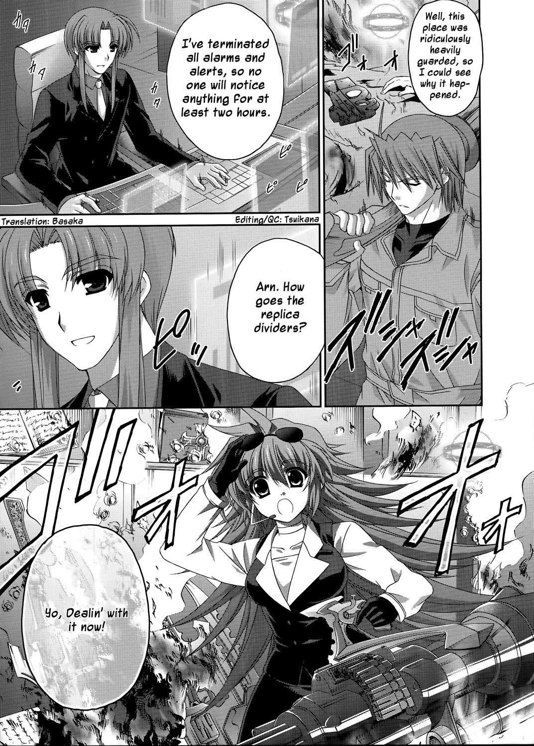 Mahou Senki Lyrical Nanoha Force Chapter 17 page 5 - Chapter 17: Record 17 - 「Bayonet」