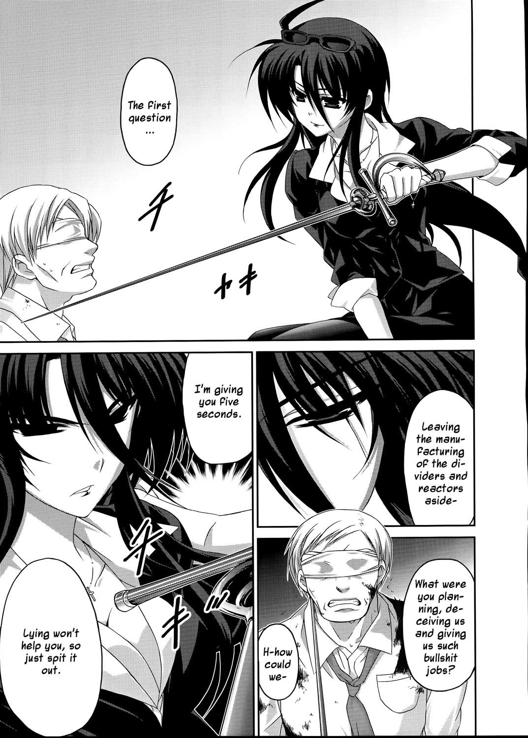 Mahou Senki Lyrical Nanoha Force Chapter 17 page 7 - Chapter 17: Record 17 - 「Bayonet」