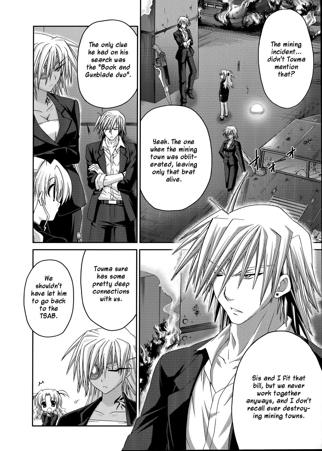 Mahou Senki Lyrical Nanoha Force Chapter 17 page 8 - Chapter 17: Record 17 - 「Bayonet」