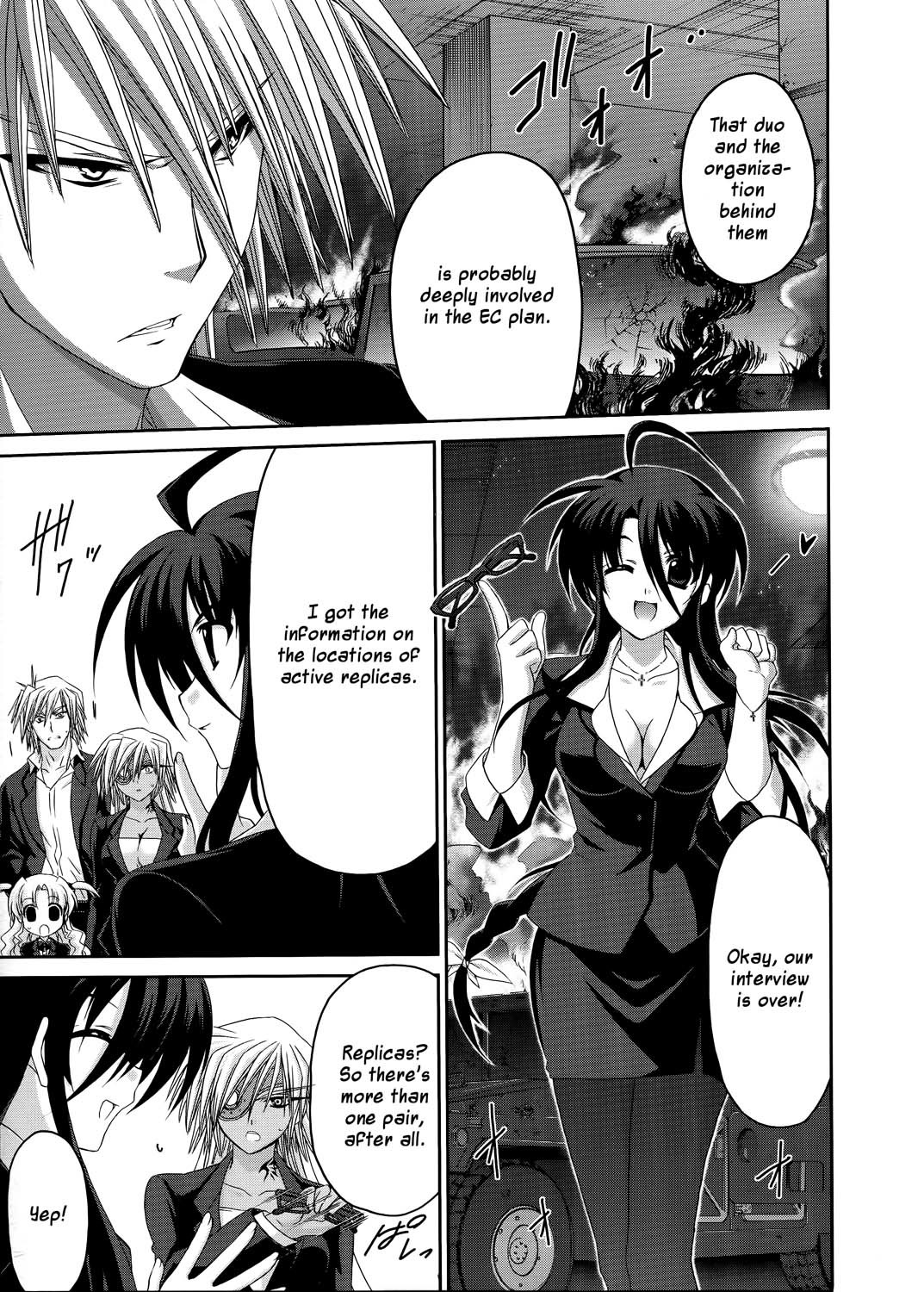 Mahou Senki Lyrical Nanoha Force Chapter 17 page 9 - Chapter 17: Record 17 - 「Bayonet」