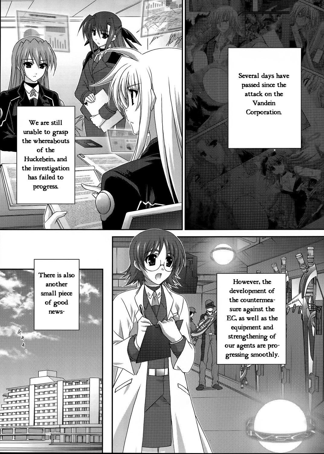 Mahou Senki Lyrical Nanoha Force Chapter 18 page 1 - Chapter 18: Record 18 - 「Cross encounter」