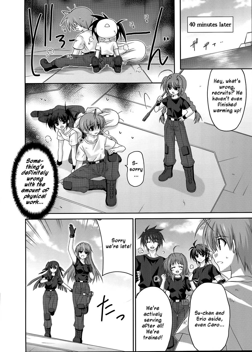 Mahou Senki Lyrical Nanoha Force Chapter 18 page 10 - Chapter 18: Record 18 - 「Cross encounter」