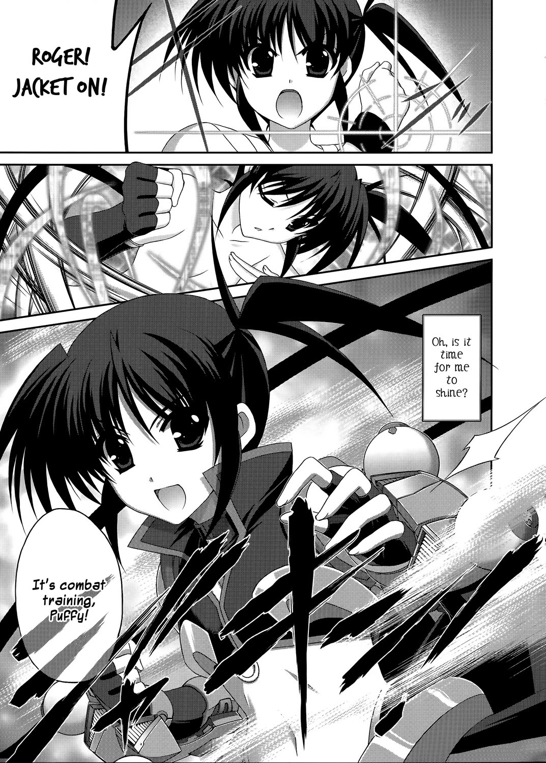 Mahou Senki Lyrical Nanoha Force Chapter 18 page 13 - Chapter 18: Record 18 - 「Cross encounter」