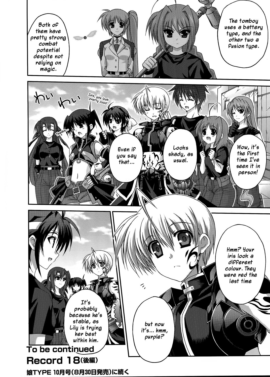 Mahou Senki Lyrical Nanoha Force Chapter 18 page 16 - Chapter 18: Record 18 - 「Cross encounter」