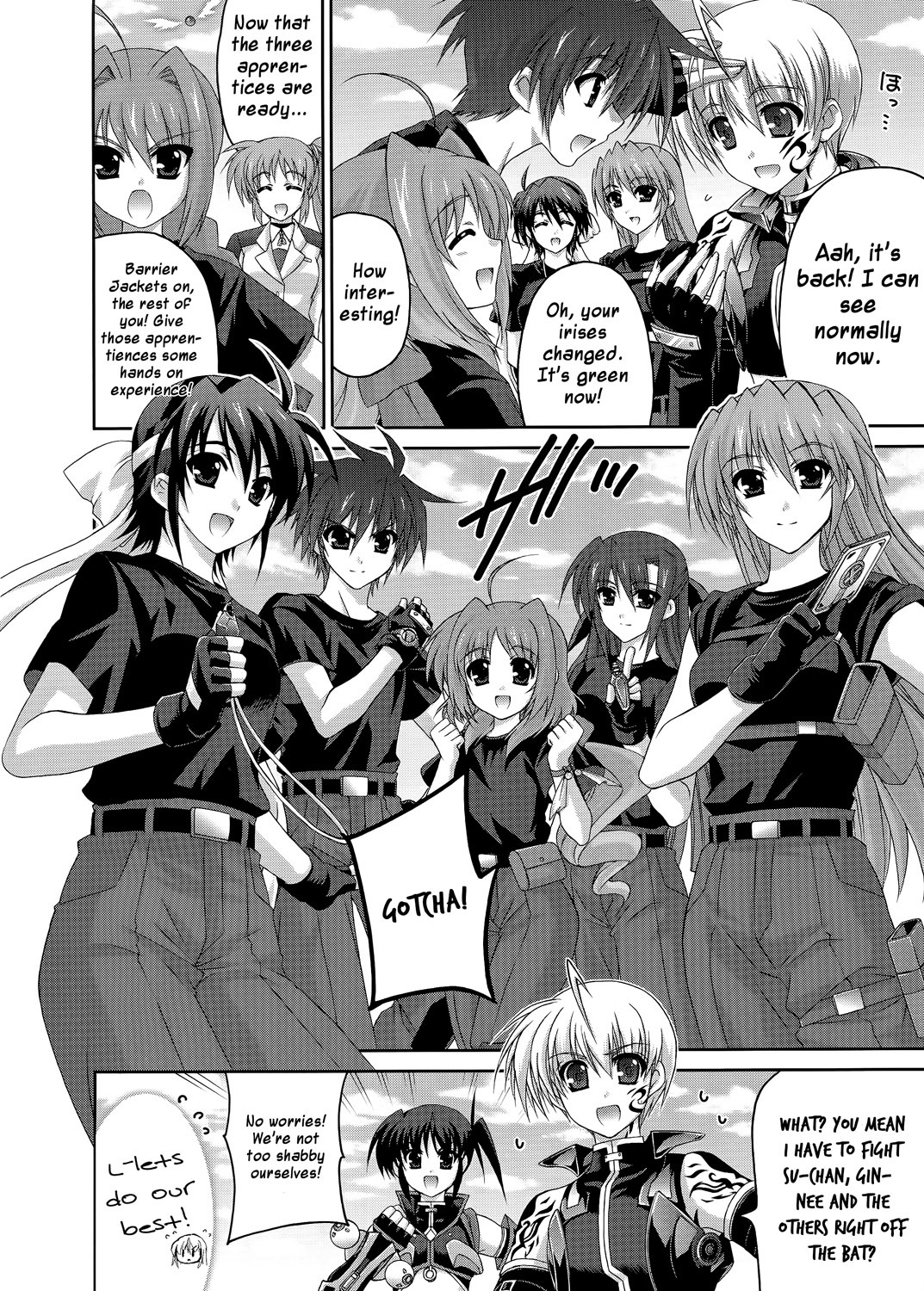 Mahou Senki Lyrical Nanoha Force Chapter 18 page 18 - Chapter 18: Record 18 - 「Cross encounter」