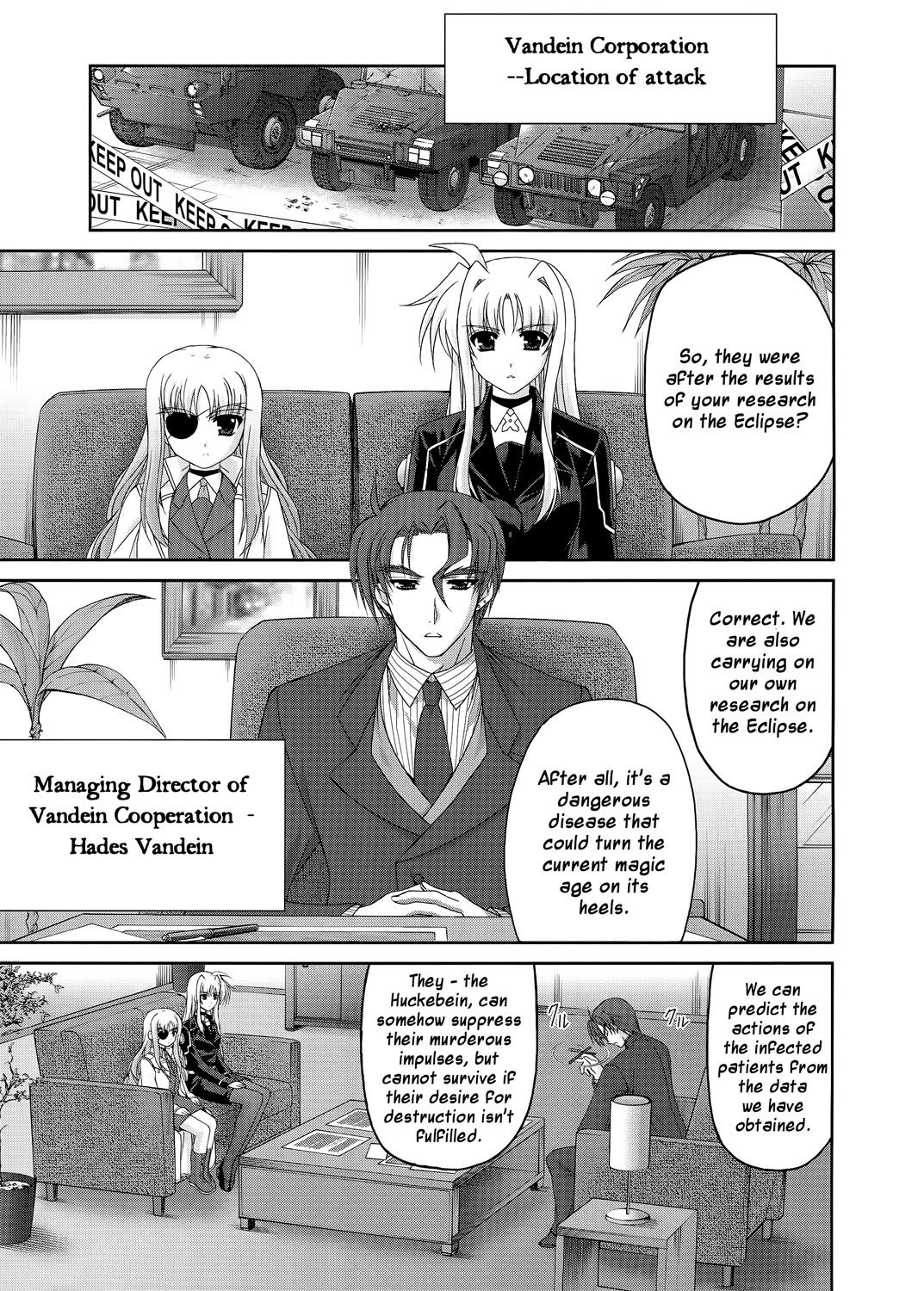 Mahou Senki Lyrical Nanoha Force Chapter 18 page 19 - Chapter 18: Record 18 - 「Cross encounter」