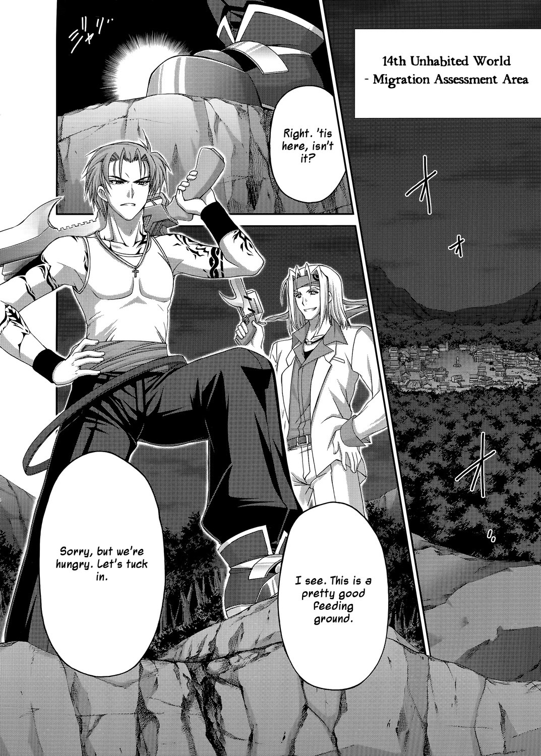 Mahou Senki Lyrical Nanoha Force Chapter 18 page 22 - Chapter 18: Record 18 - 「Cross encounter」