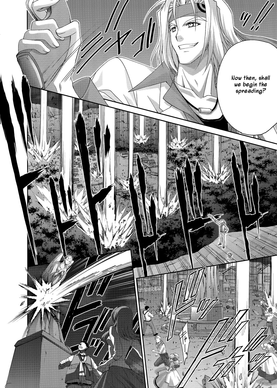 Mahou Senki Lyrical Nanoha Force Chapter 18 page 26 - Chapter 18: Record 18 - 「Cross encounter」