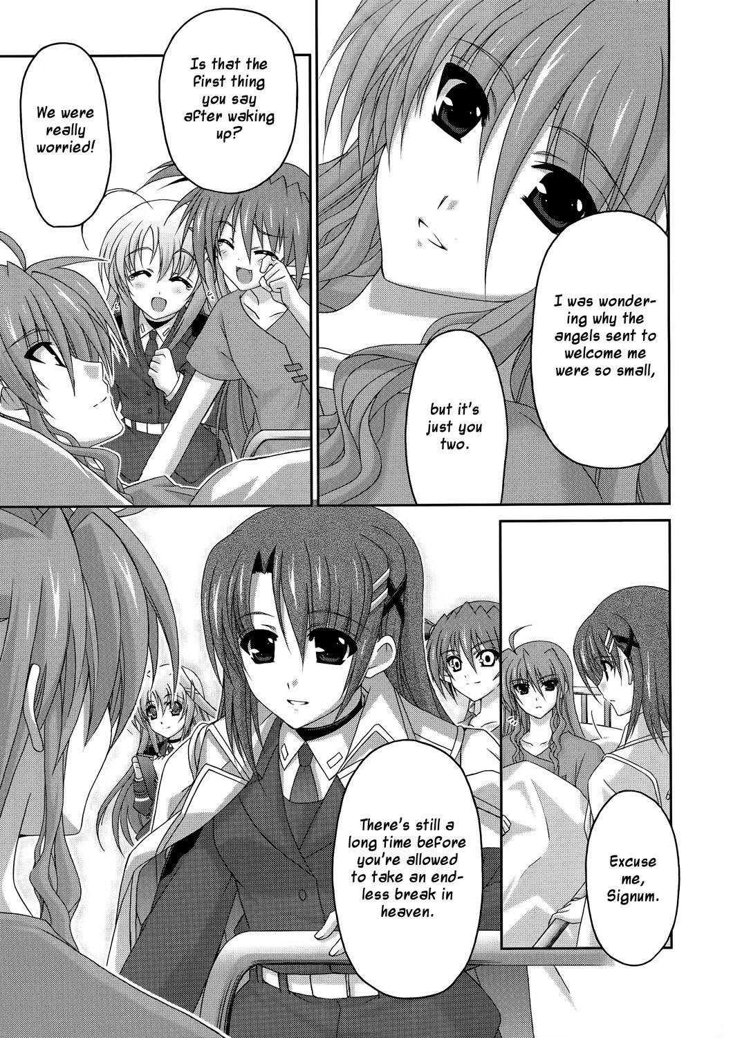 Mahou Senki Lyrical Nanoha Force Chapter 18 page 4 - Chapter 18: Record 18 - 「Cross encounter」