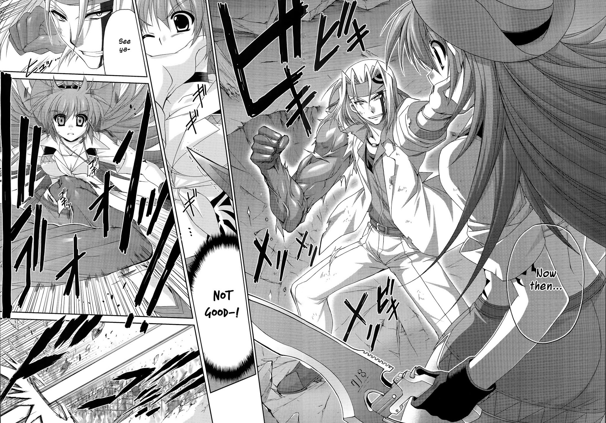 Mahou Senki Lyrical Nanoha Force Chapter 19 page 10 - Chapter 19: Record 19 - 「Cross encounter II」