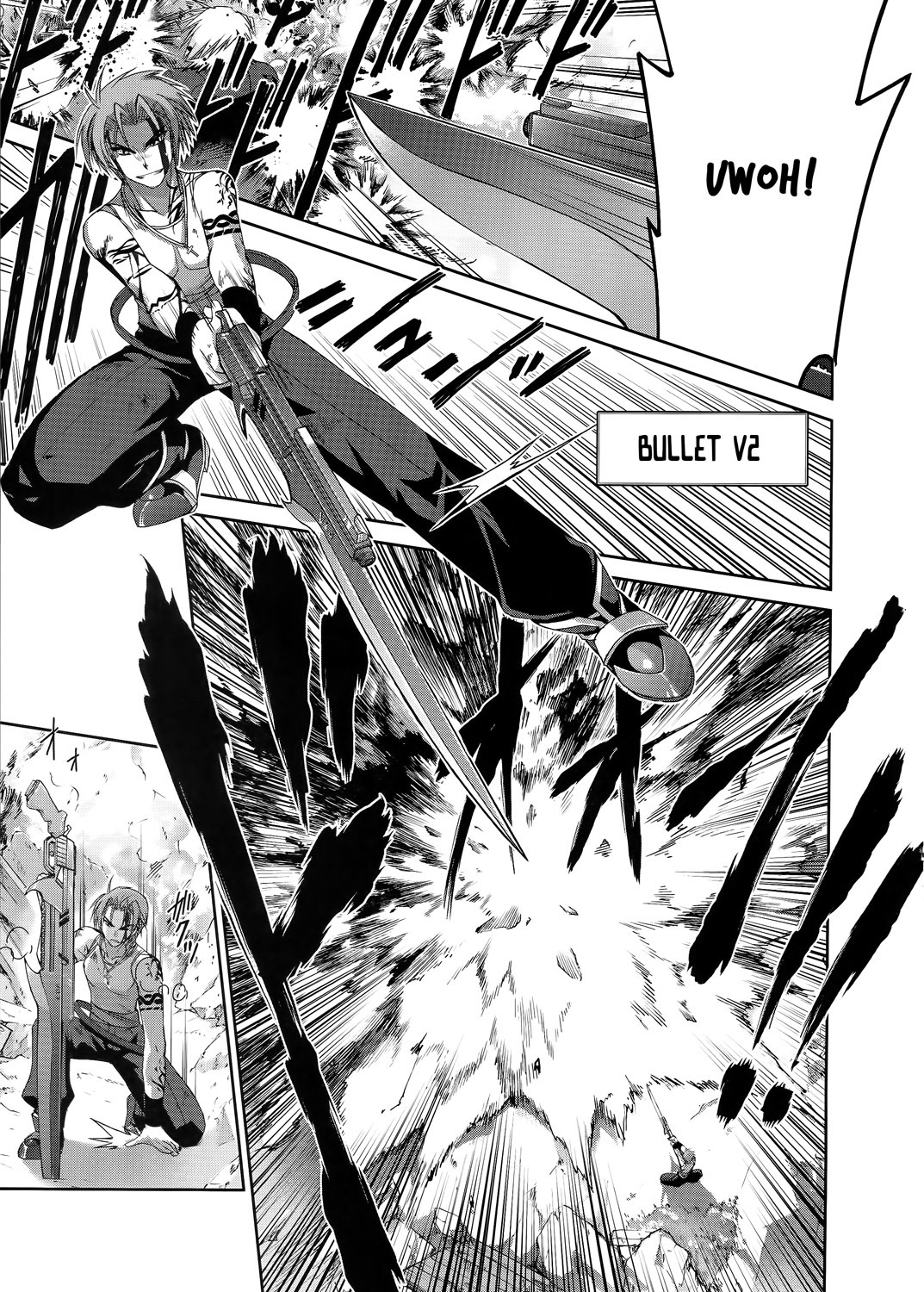Mahou Senki Lyrical Nanoha Force Chapter 19 page 12 - Chapter 19: Record 19 - 「Cross encounter II」