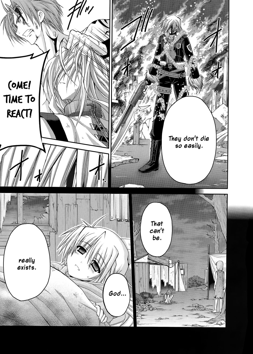 Mahou Senki Lyrical Nanoha Force Chapter 19 page 14 - Chapter 19: Record 19 - 「Cross encounter II」