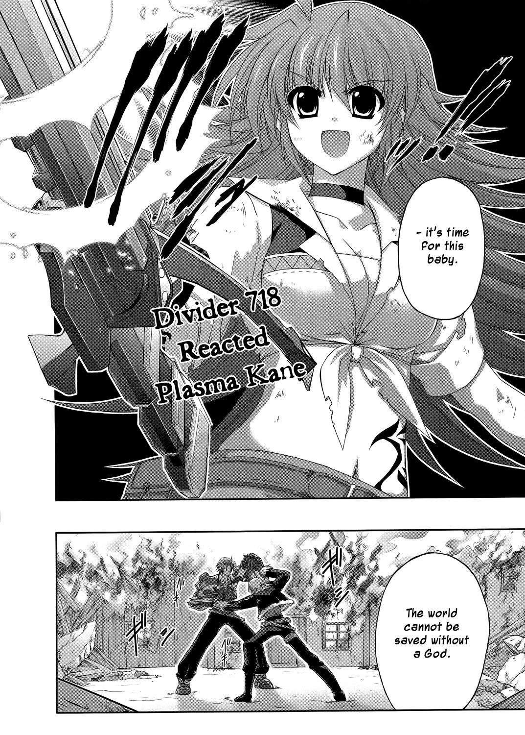Mahou Senki Lyrical Nanoha Force Chapter 19 page 21 - Chapter 19: Record 19 - 「Cross encounter II」