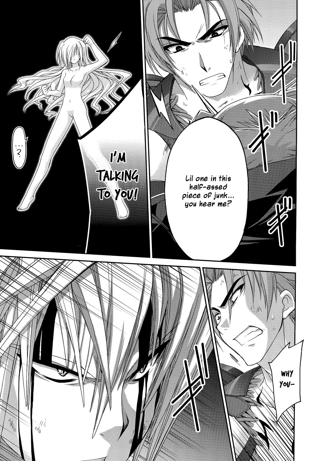 Mahou Senki Lyrical Nanoha Force Chapter 19 page 22 - Chapter 19: Record 19 - 「Cross encounter II」