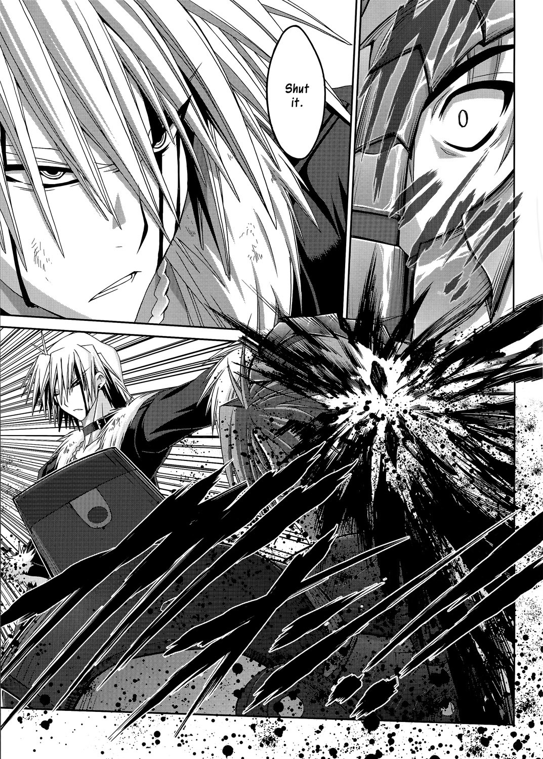 Mahou Senki Lyrical Nanoha Force Chapter 19 page 24 - Chapter 19: Record 19 - 「Cross encounter II」