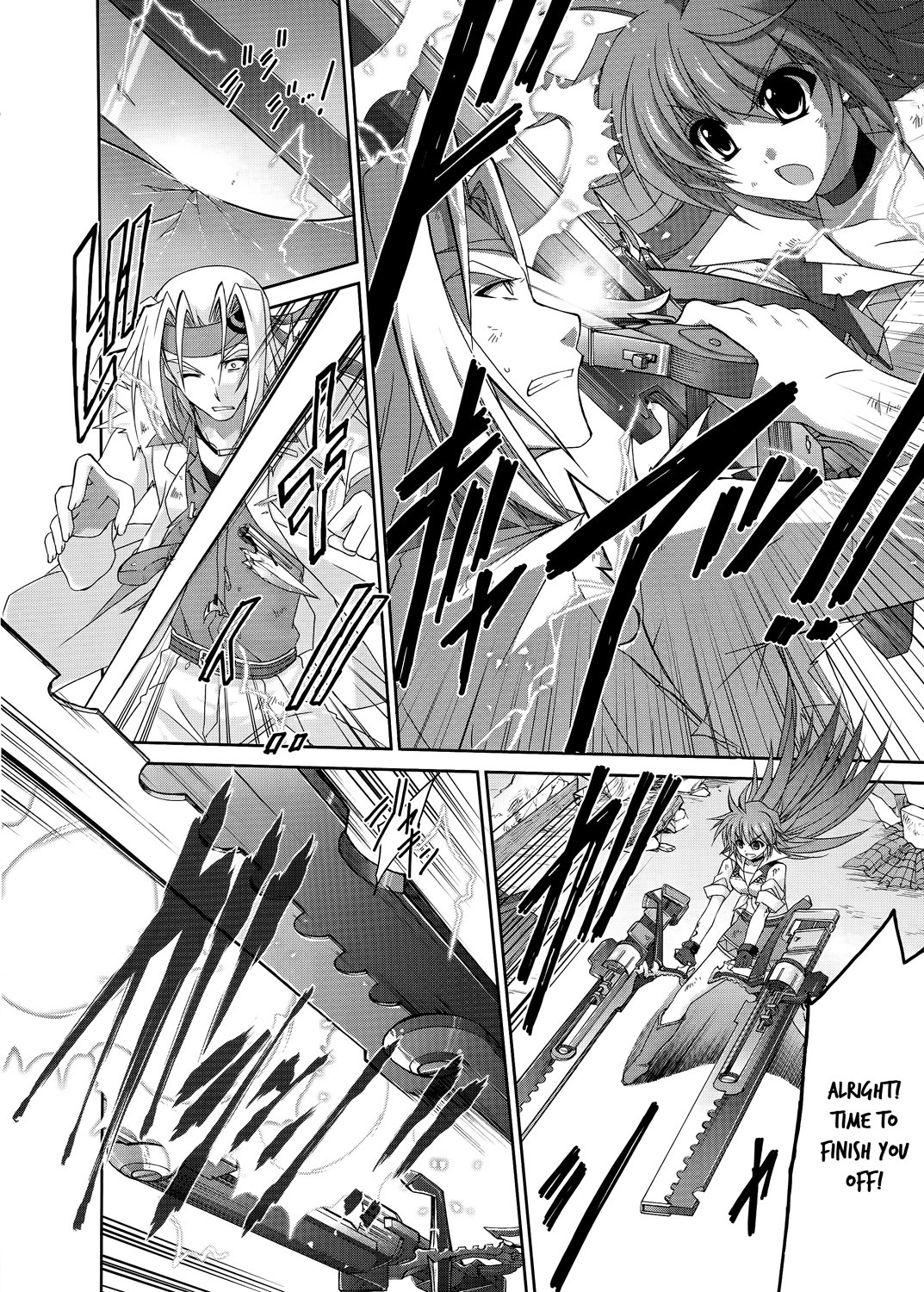 Mahou Senki Lyrical Nanoha Force Chapter 19 page 25 - Chapter 19: Record 19 - 「Cross encounter II」