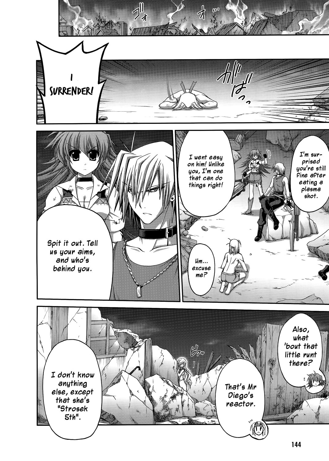 Mahou Senki Lyrical Nanoha Force Chapter 19 page 27 - Chapter 19: Record 19 - 「Cross encounter II」