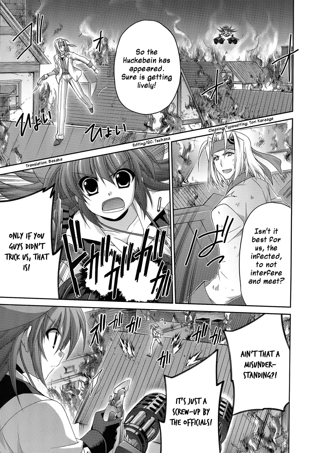 Mahou Senki Lyrical Nanoha Force Chapter 19 page 5 - Chapter 19: Record 19 - 「Cross encounter II」