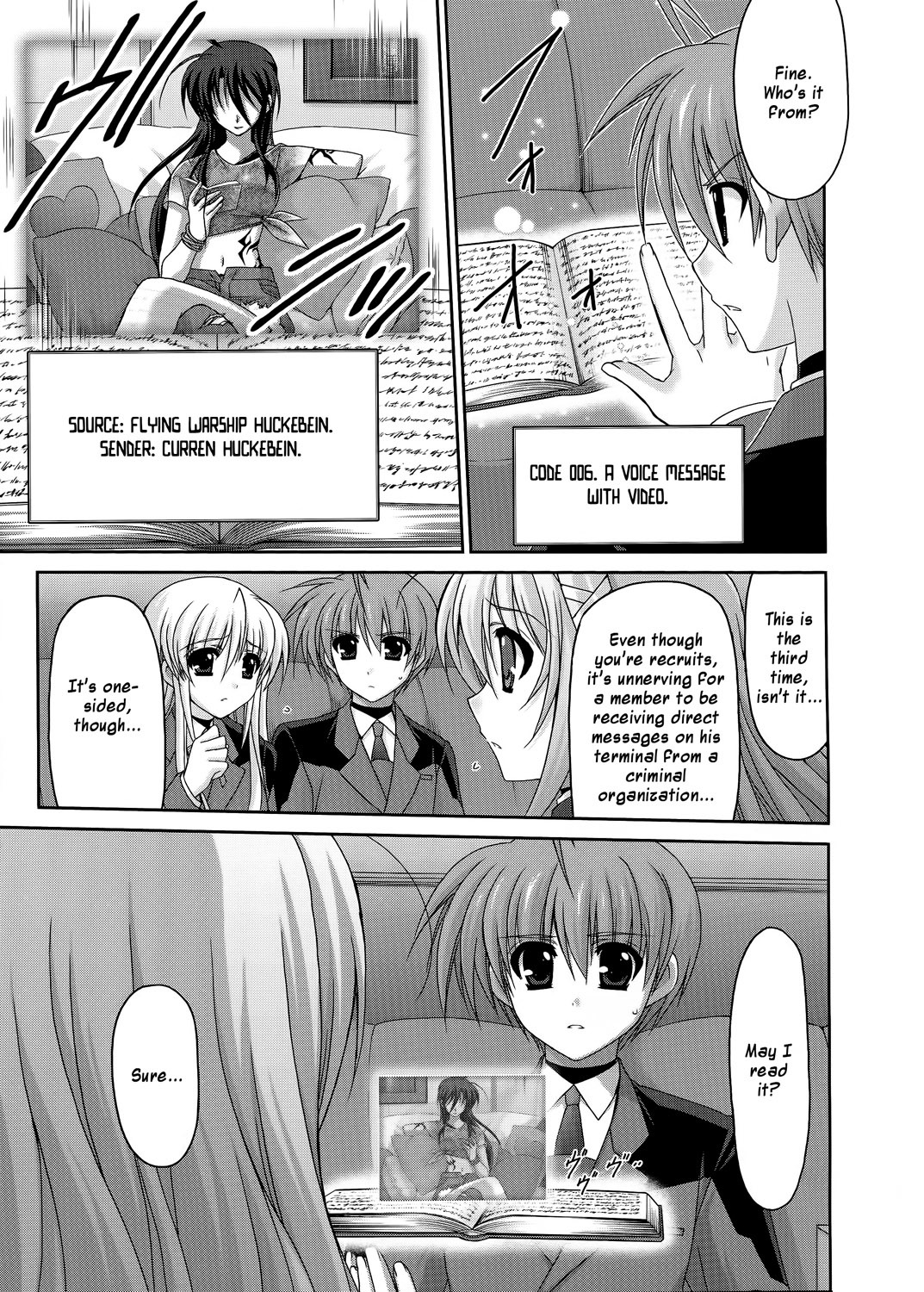 Mahou Senki Lyrical Nanoha Force Chapter 20 page 11 - Chapter 20: Record 20 - 「Next Door」
