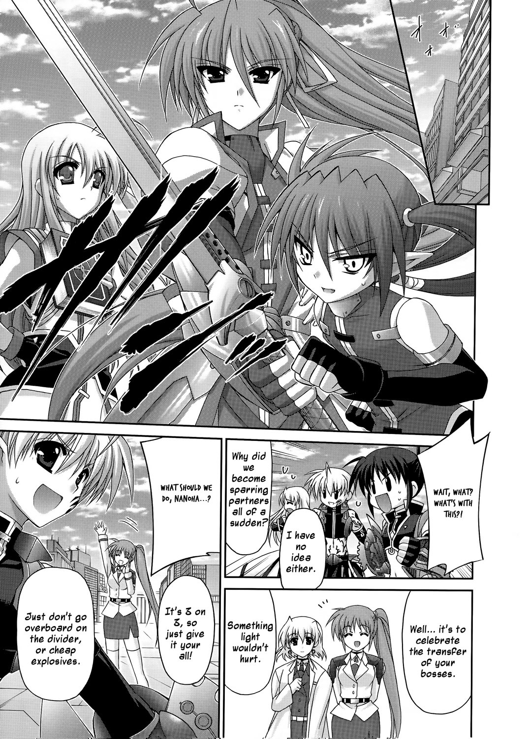 Mahou Senki Lyrical Nanoha Force Chapter 20 page 21 - Chapter 20: Record 20 - 「Next Door」