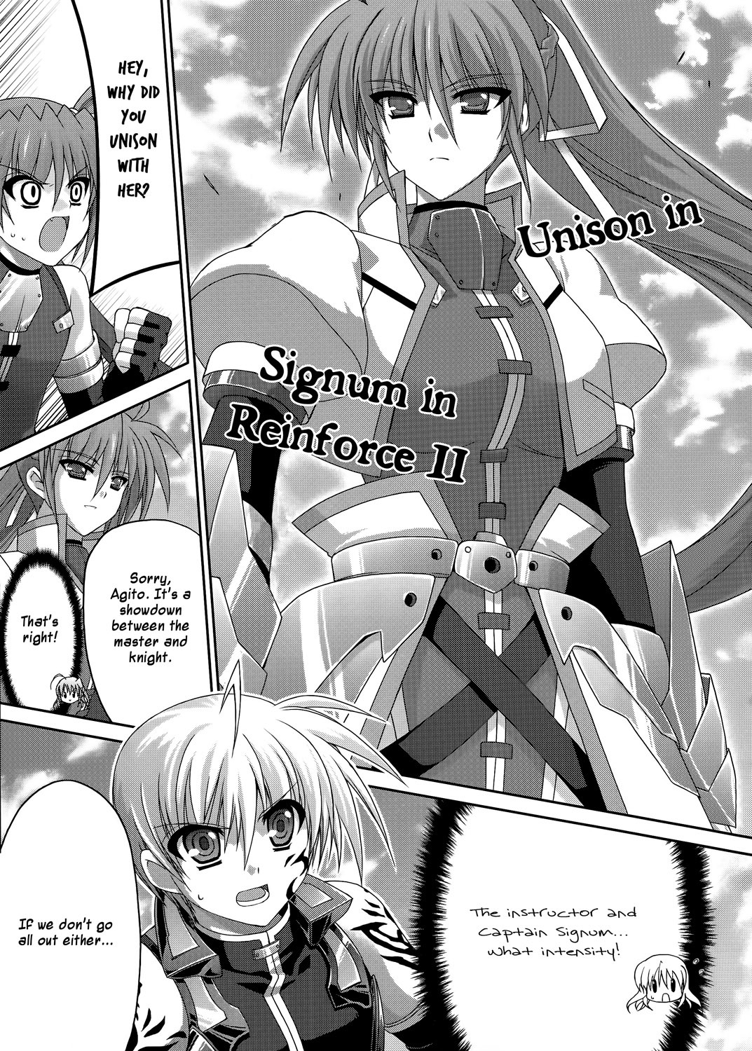 Mahou Senki Lyrical Nanoha Force Chapter 20 page 27 - Chapter 20: Record 20 - 「Next Door」
