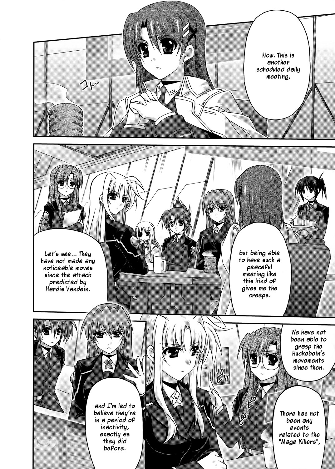Mahou Senki Lyrical Nanoha Force Chapter 20 page 8 - Chapter 20: Record 20 - 「Next Door」