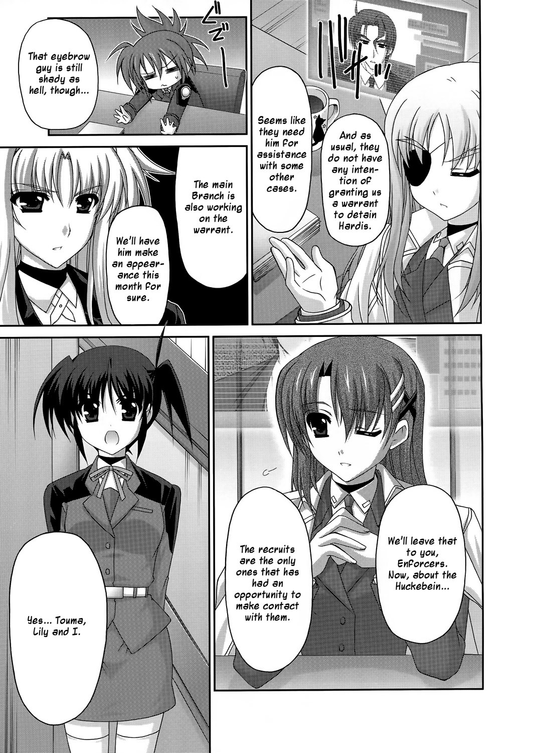 Mahou Senki Lyrical Nanoha Force Chapter 20 page 9 - Chapter 20: Record 20 - 「Next Door」