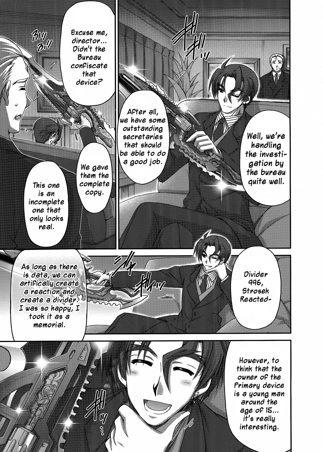 Mahou Senki Lyrical Nanoha Force Chapter 21 page 1 - Chapter 21: Record 21 - 「Armor Dine」